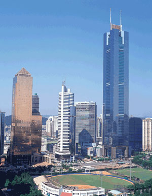 广州中信广场商务楼